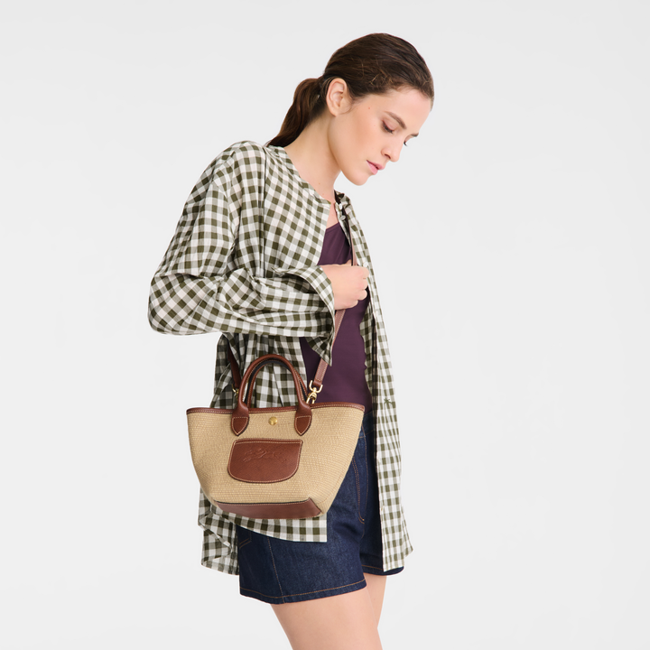 Camp Le Pliage Collection XS Basket bag                                                                                                    Brown - Canvas