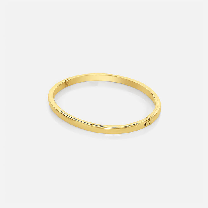 Small Stacking Bangle - Gold