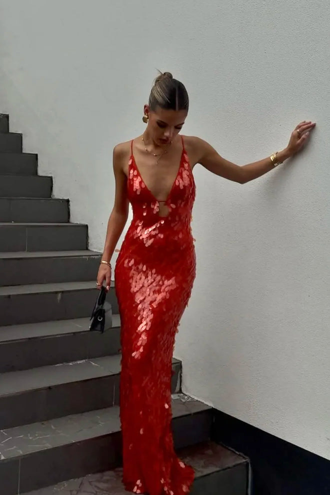 Kailani | Sequin Maxi Long Dress