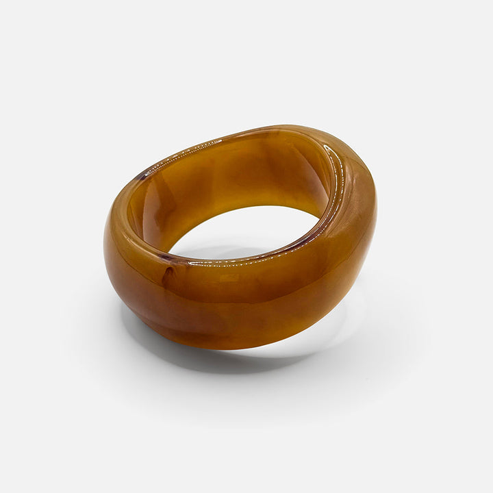 Honey Sculpt Bangle