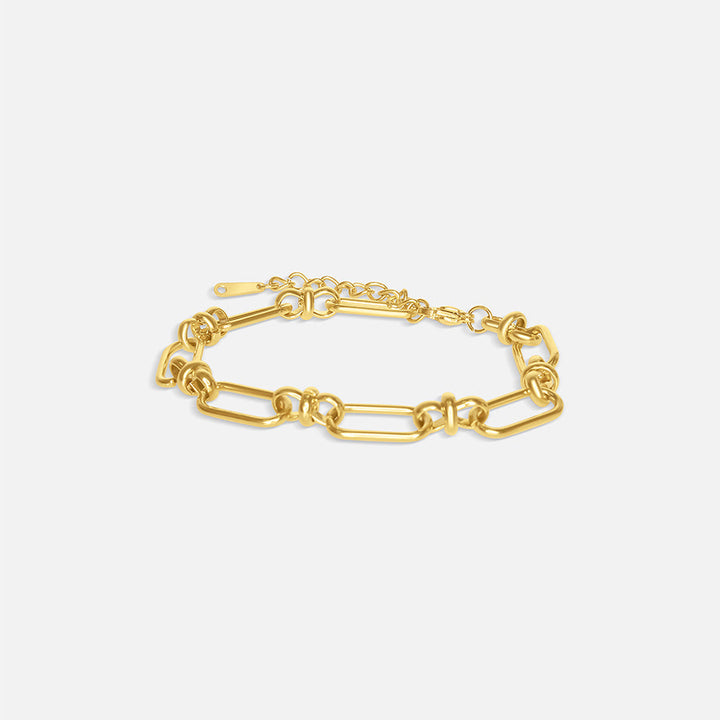 Paperclip Bracelet - Gold