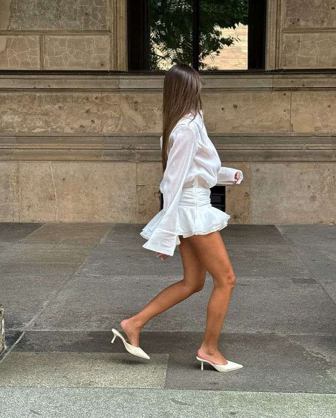 Brynlee | Pleated Mini Dress