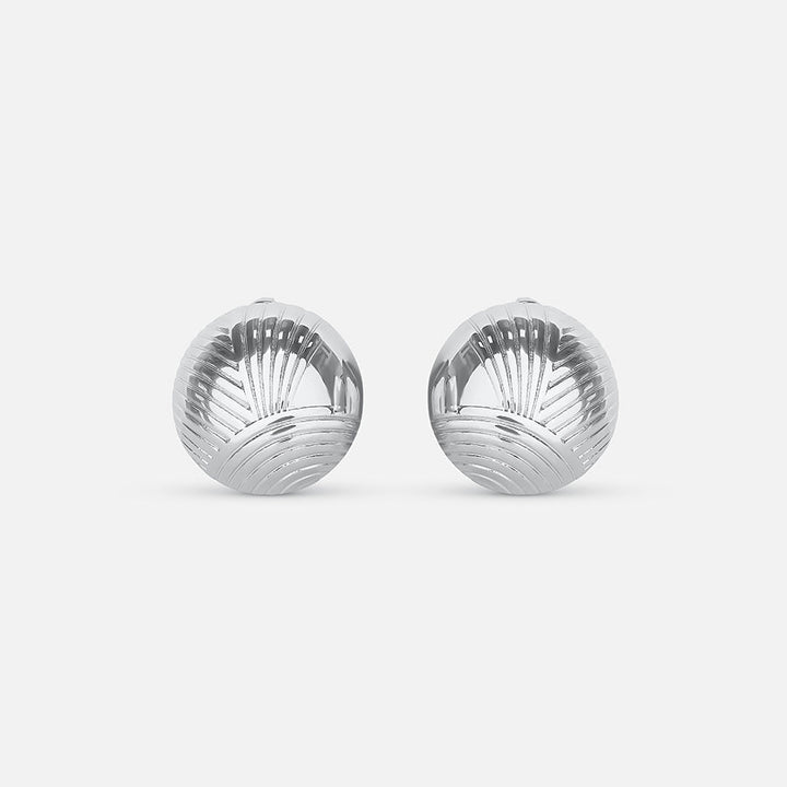 Circle Earring - Silver