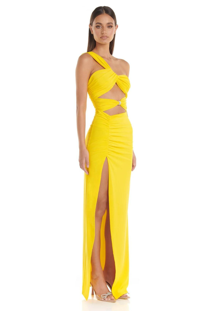 Lennox | One Shoulder Maxi Dress