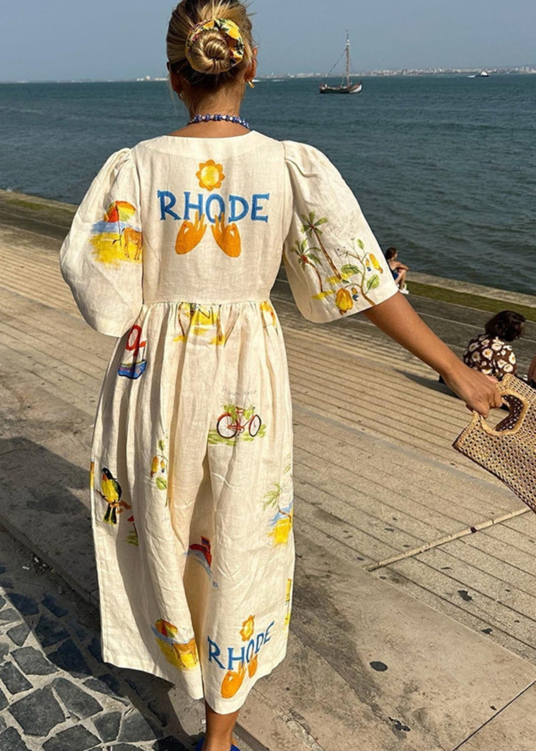 Chyna - Mediterranean Maxi Dress