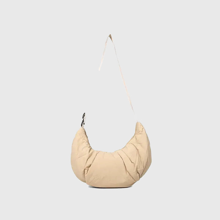 New Lightweight Ruched Hobo Crossbody Bag