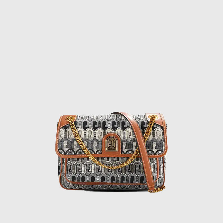 G-Jacquard Fabric Mini Crossbody Box Bag