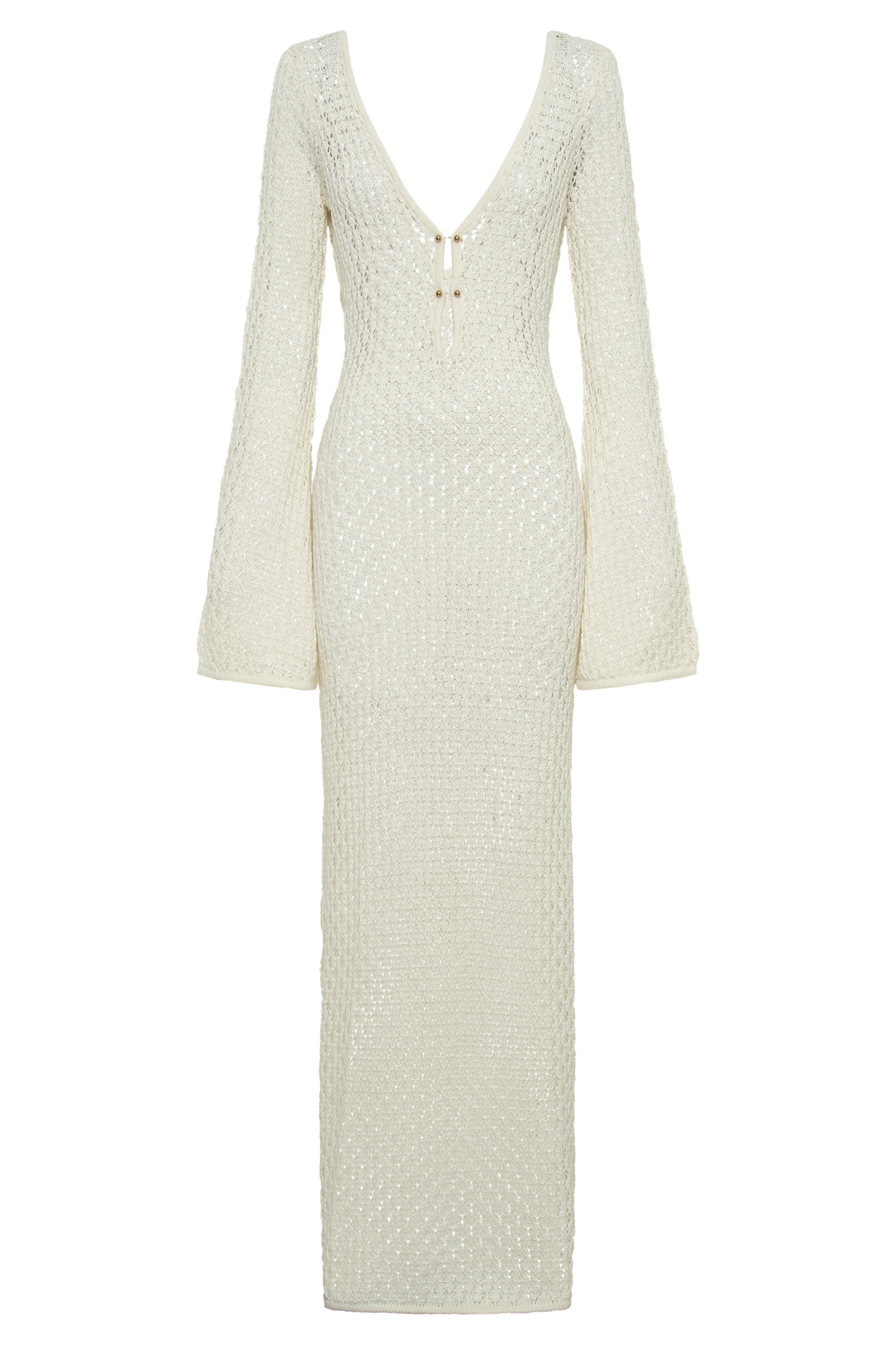 Claire - Elegant White Maxi Dress