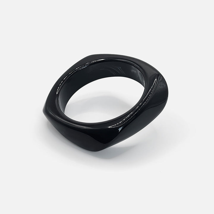 Black Marble Bangle