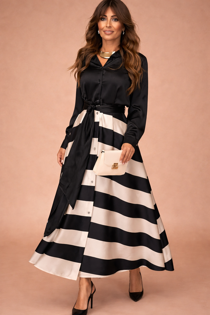 Nancy | Elegant Bow Detail