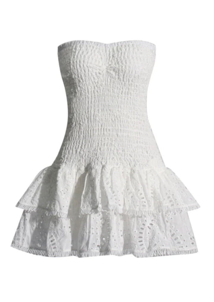 Victoria | Strapless Mini Dress