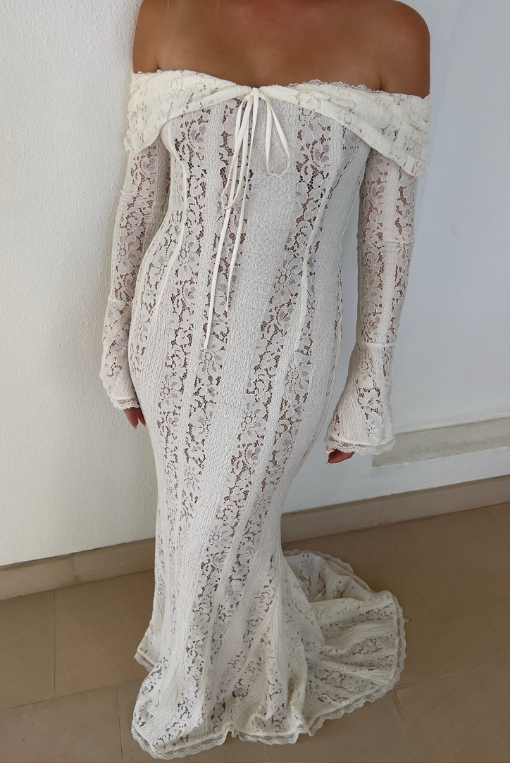 Rosie | Lace Maxi Dress