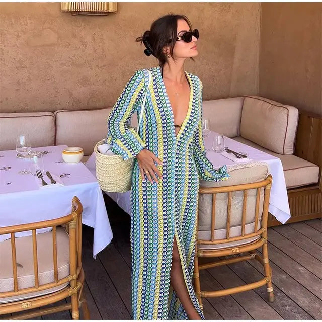 Alix - Cropped Maxi Dress