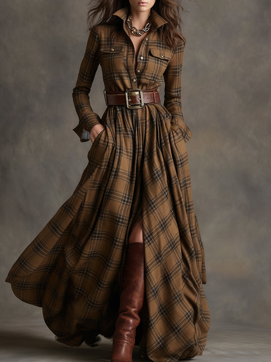 Mandy | Belt Shirt Dress