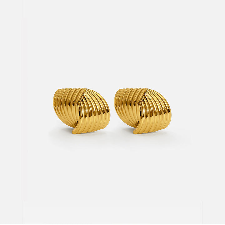 Twist Earrings - Gold