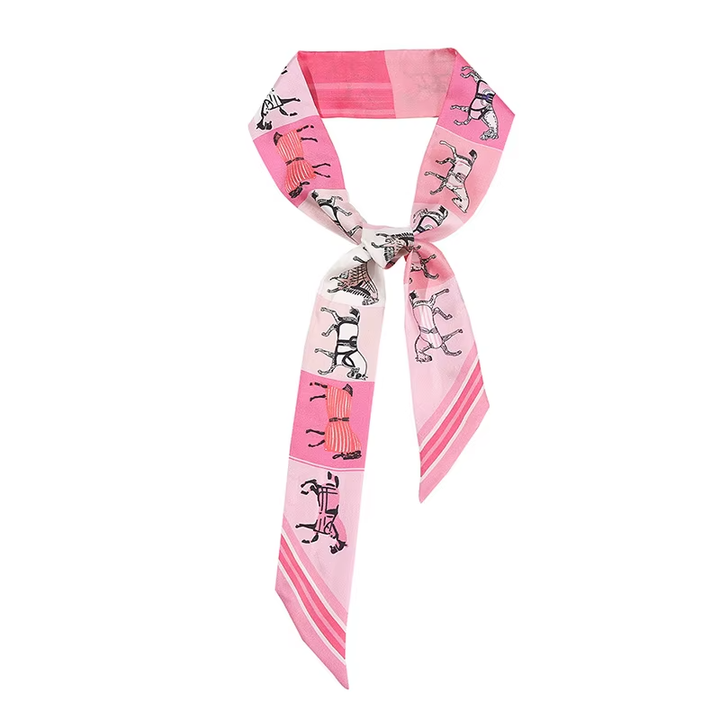 Silk Scarf for Bag