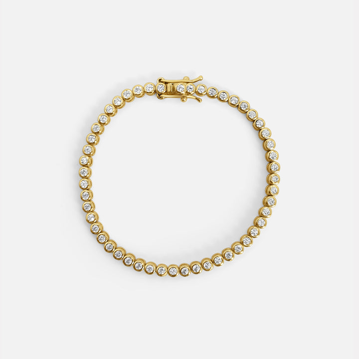 Round Tennis Bracelet