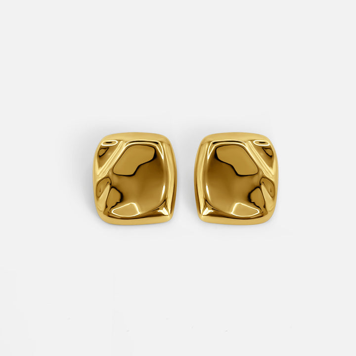Molten Earring - Gold