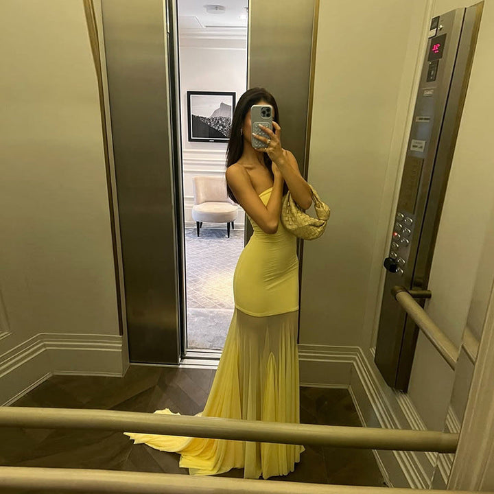 Calliope | Slim Bustier Maxi Dress