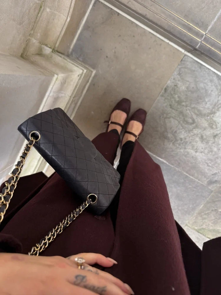 Bordeaux Wrap Coat