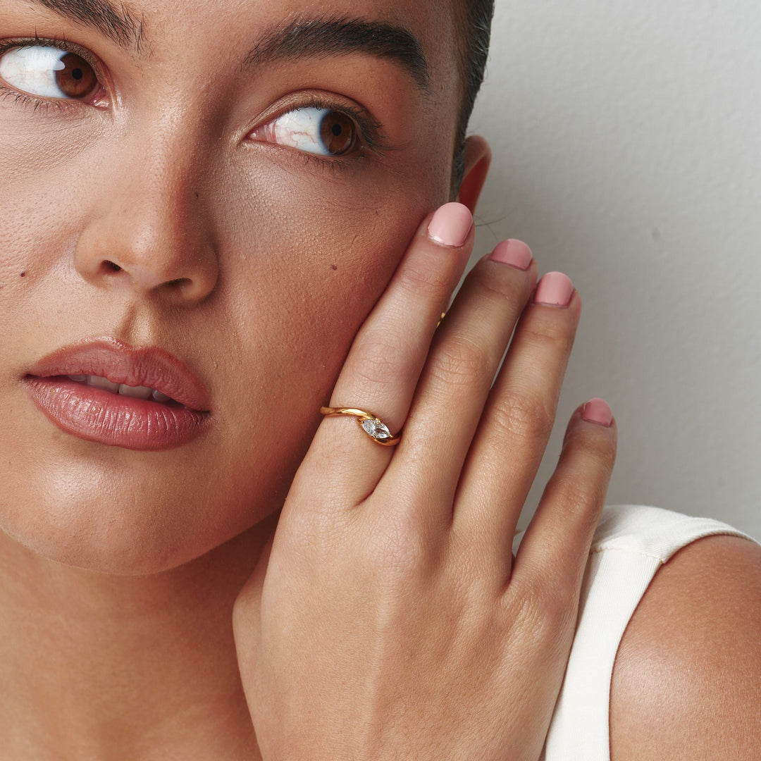 Marquise Stone Ring