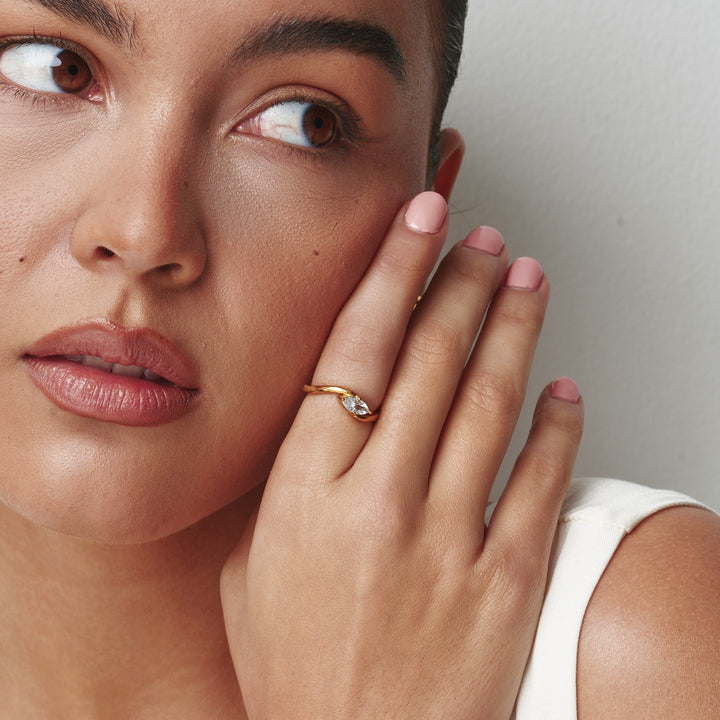 Marquise Stone Ring