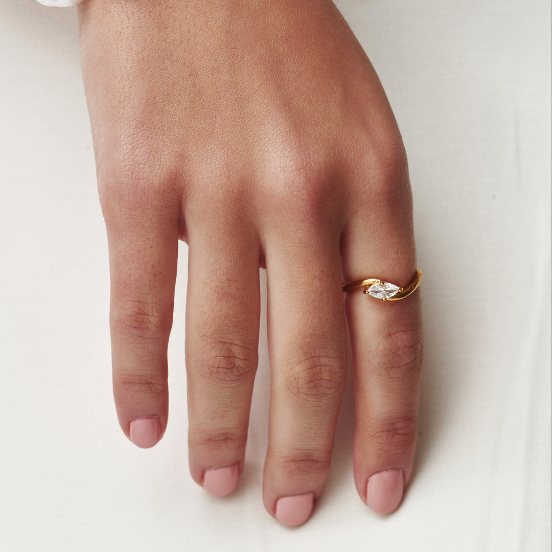 Marquise Stone Ring