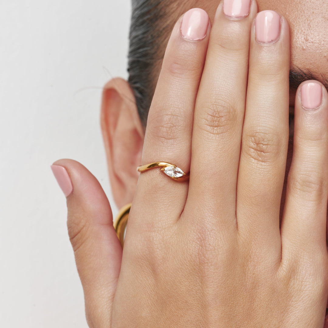 Marquise Stone Ring