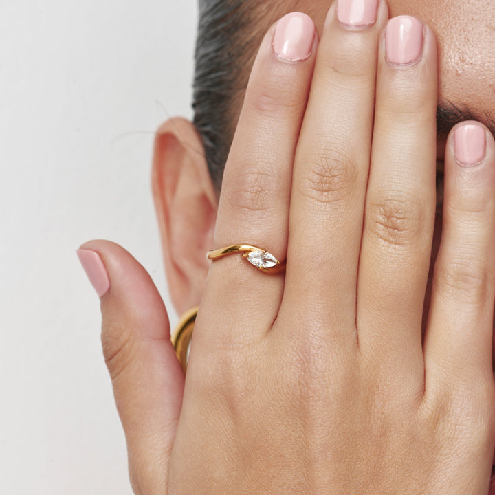 Marquise Stone Ring