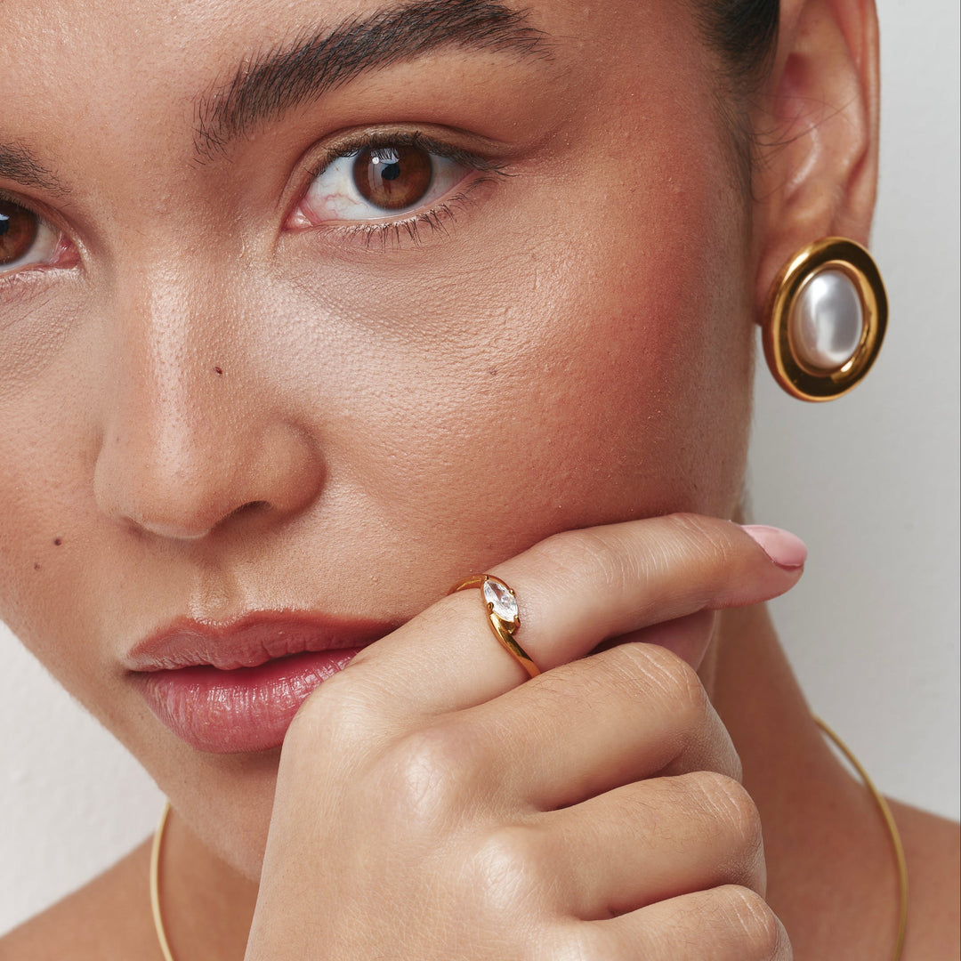 Marquise Stone Ring