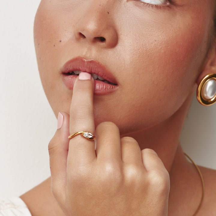 Marquise Stone Ring
