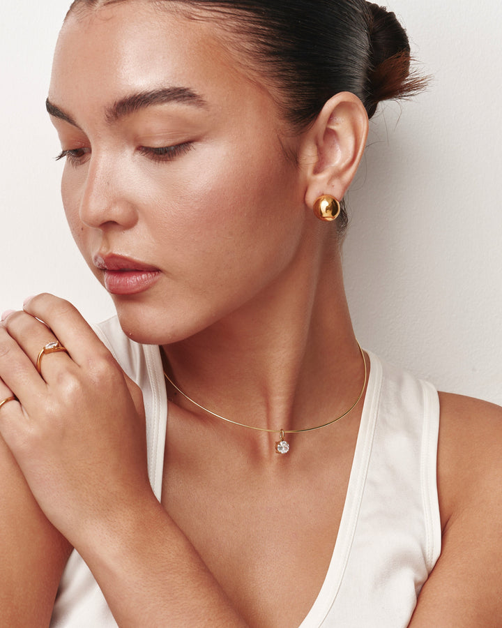 Mini Bulb Earring