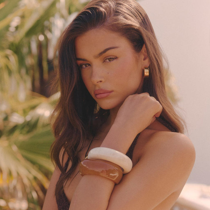 Honey Sculpt Bangle