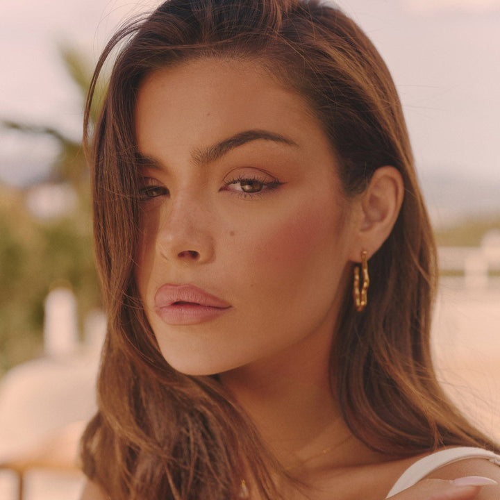 Zephyr Hoop Earrings - Gold