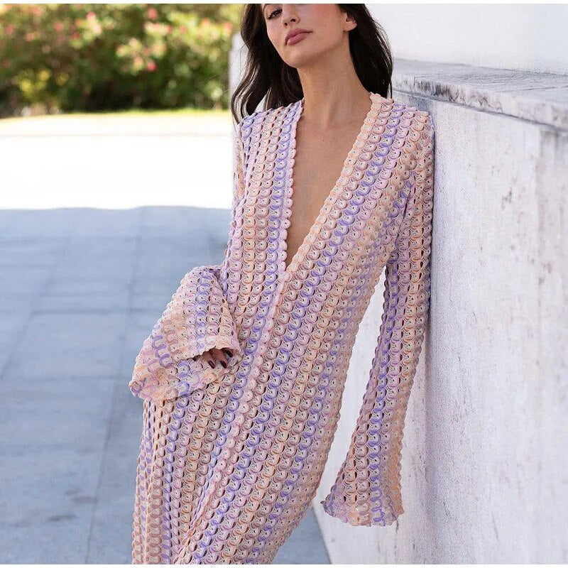 Alix - Cropped Maxi Dress