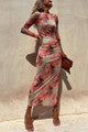 Nina™ | Mesh Long-Sleeved Dress