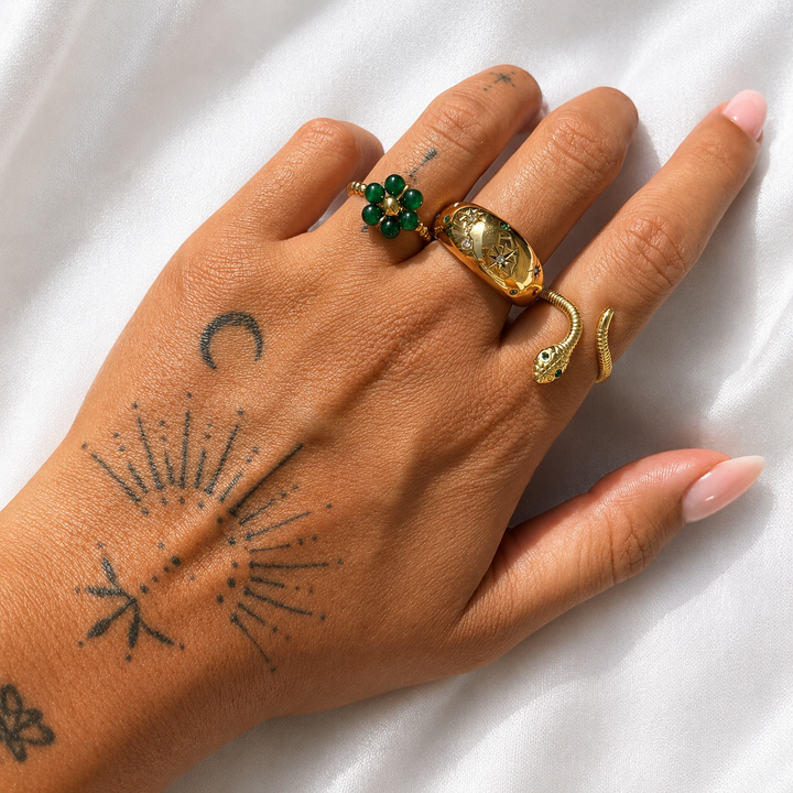 Jade Ring (Adjustable)