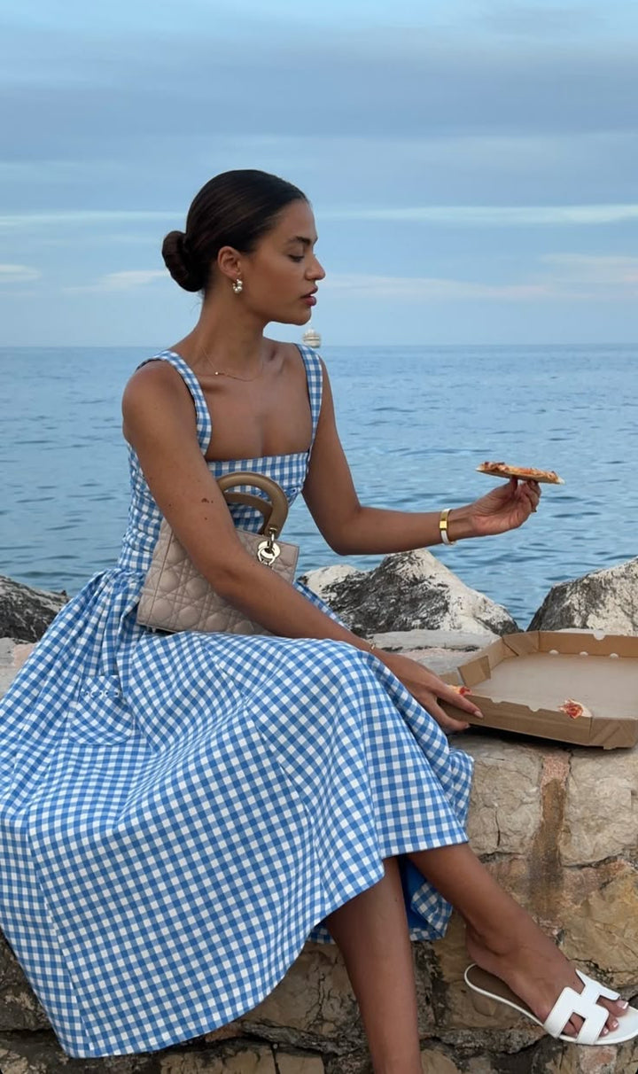 Ariana | Sleeveless Midi Sundress