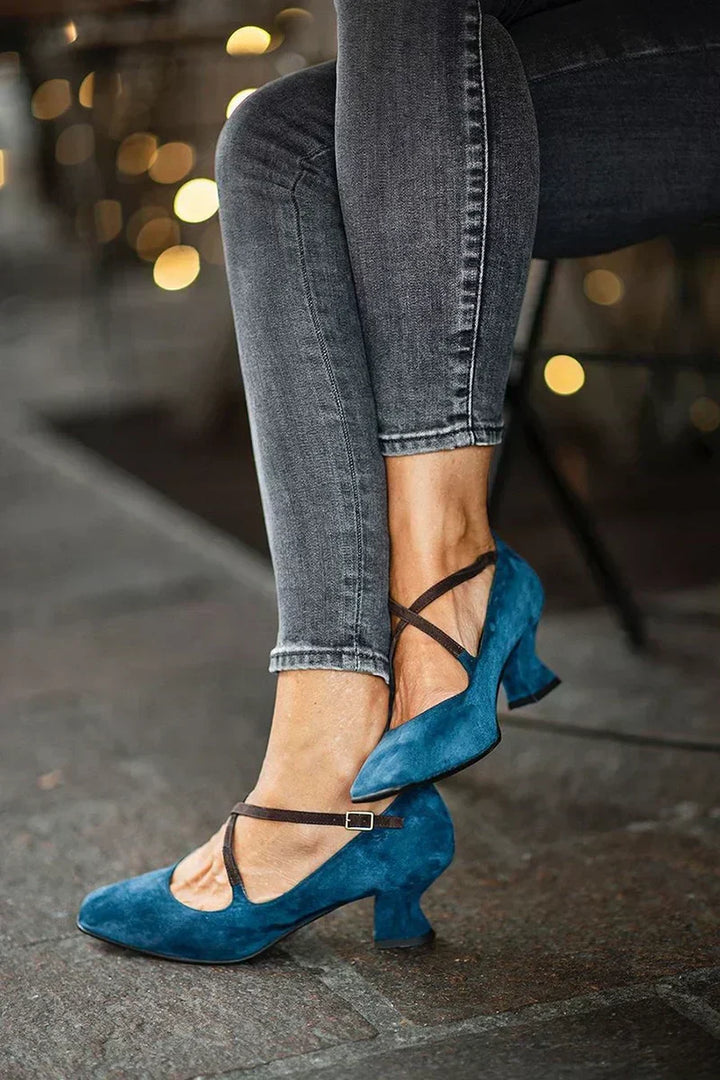 Jennie | ELEGANT STRAP MID-HEELS