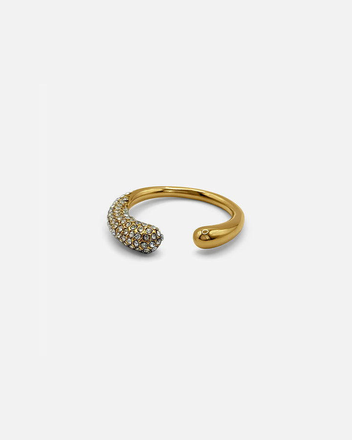 Pavé adjustable ring