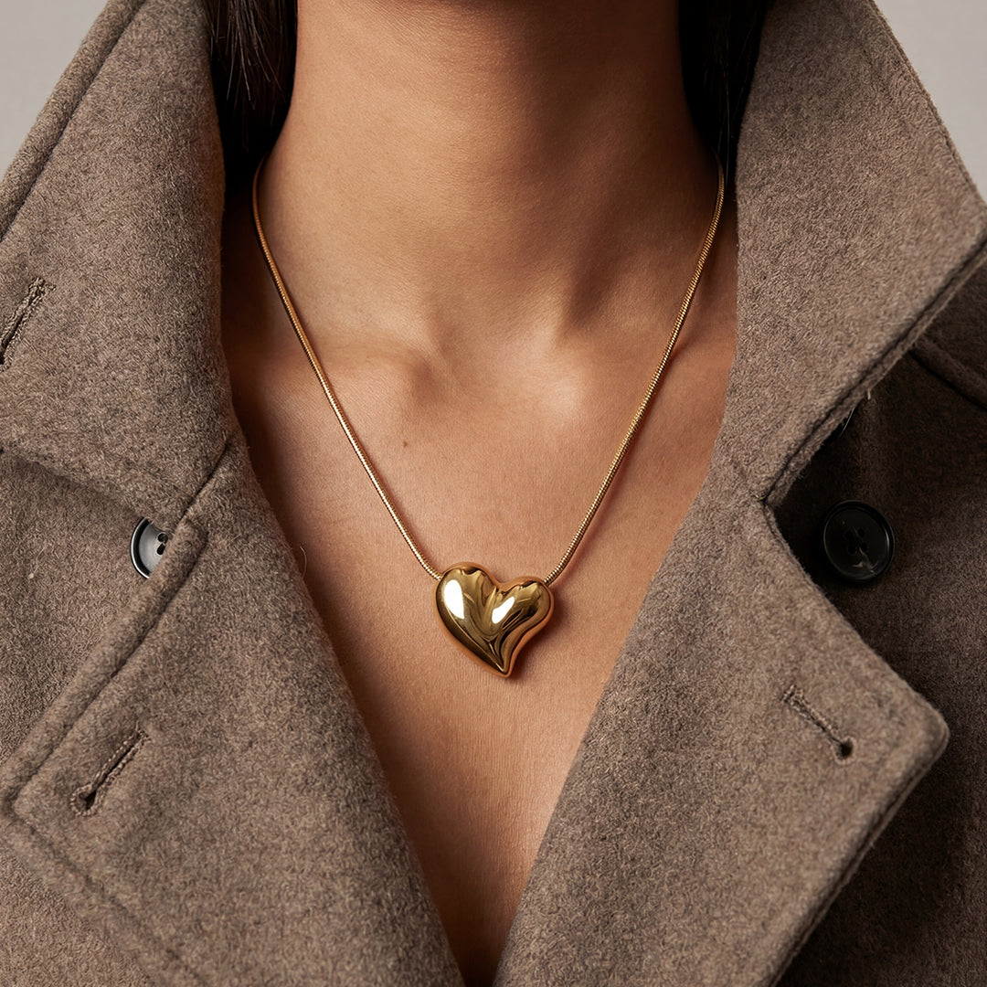 Sweetheart Necklace - Gold